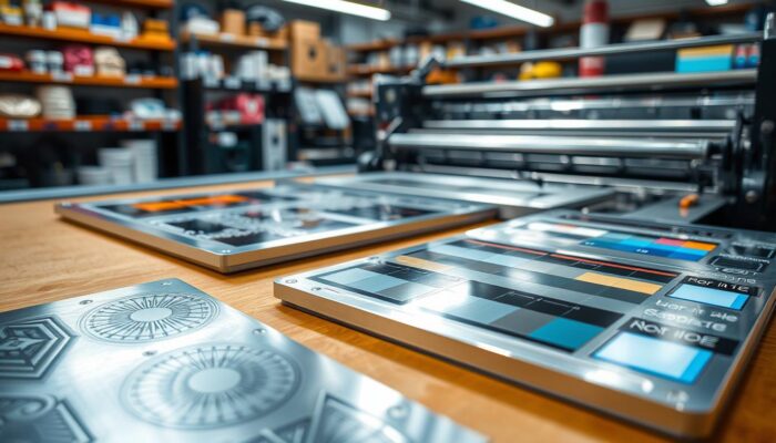 chapas de alumínio impressão offset